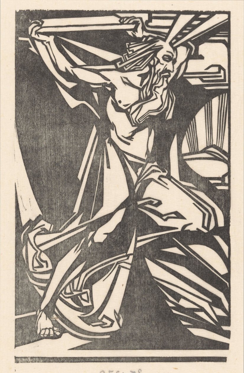 Moisés com as tábuas da lei de Johannes Josephus Aarts