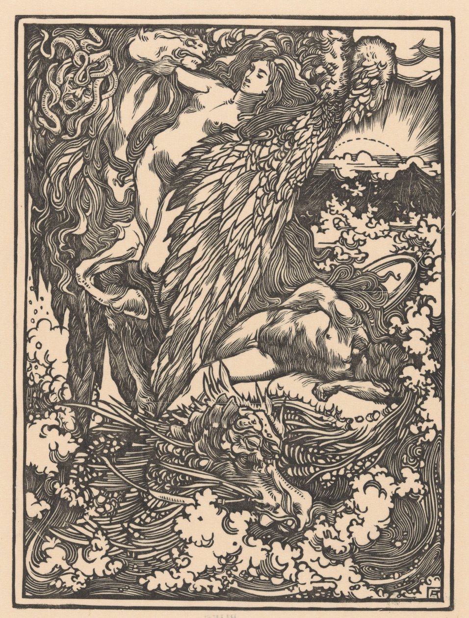 Perseu em Andrômeda de Johannes Josephus Aarts