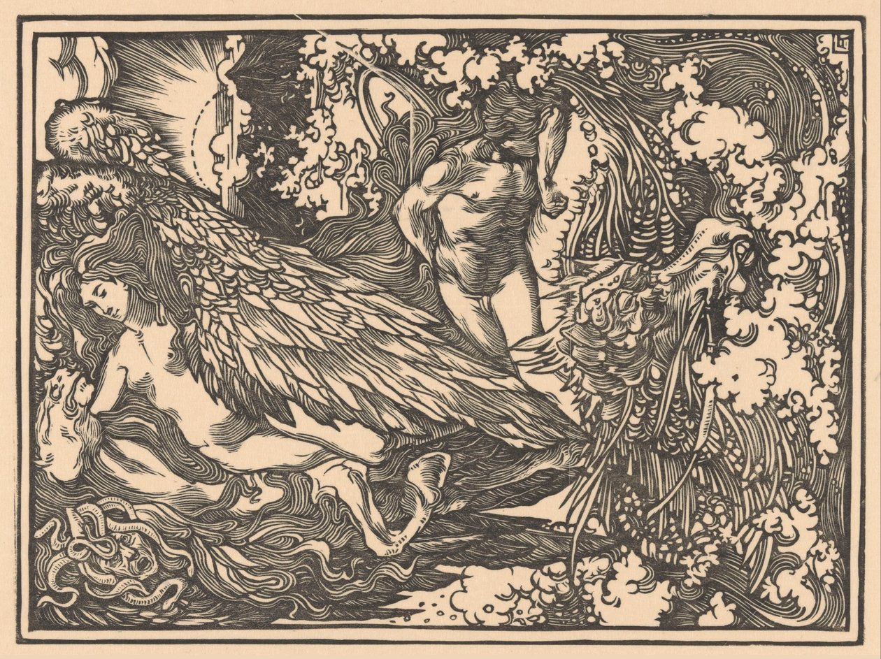 Perseu e Andrómeda de Johannes Josephus Aarts