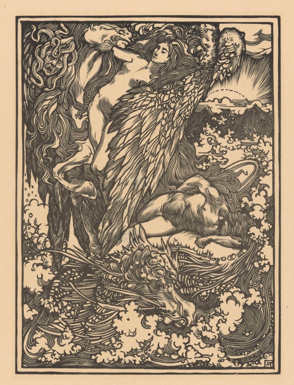Perseu em Andrômeda de Johannes Josephus Aarts