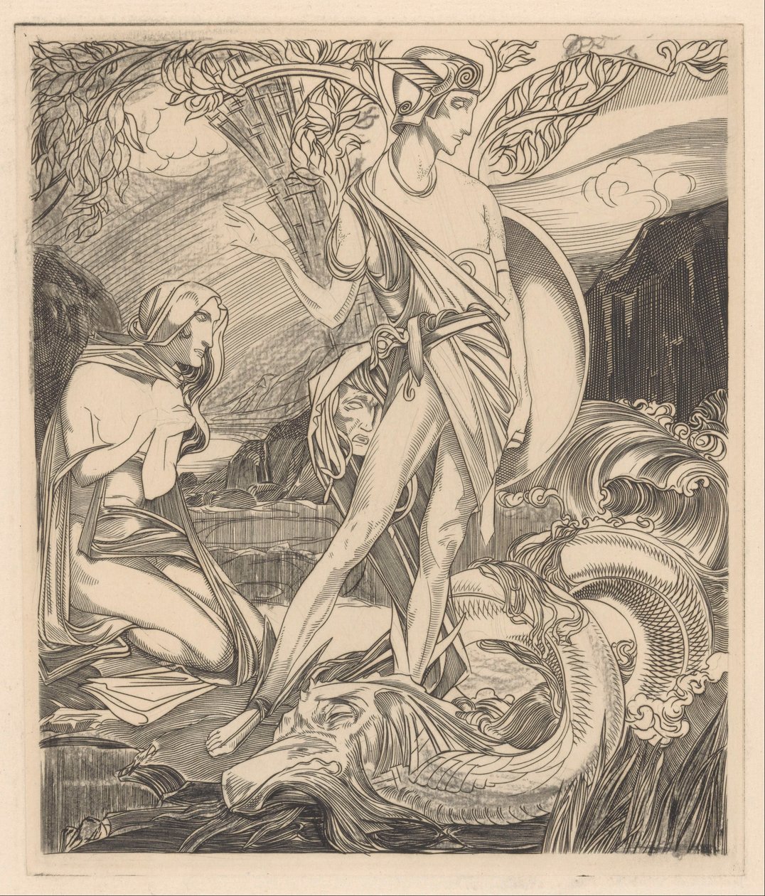 Perseu e Andrómeda de Johannes Josephus Aarts