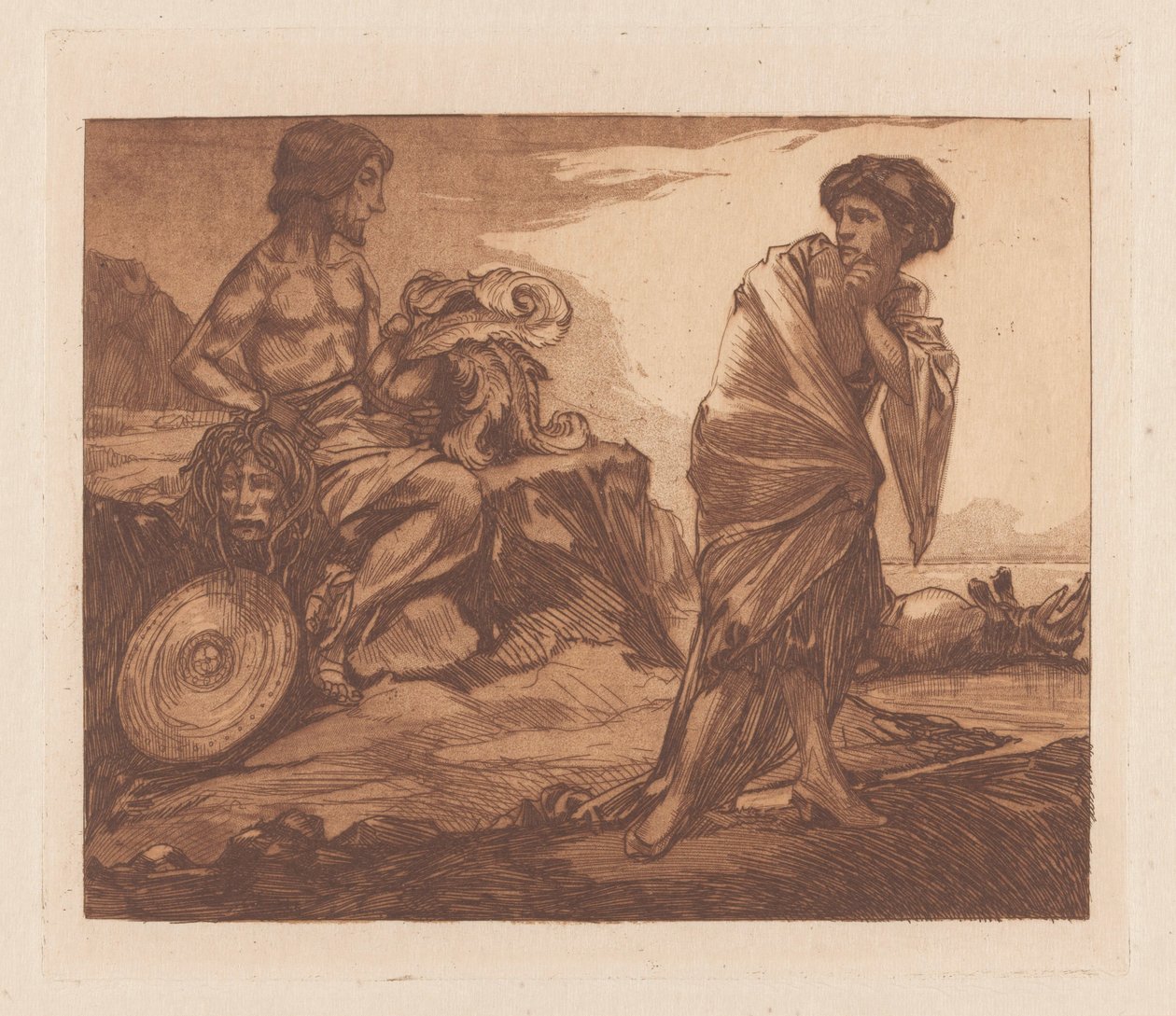 Perseus com a cabeça da Medusa de Johannes Josephus Aarts