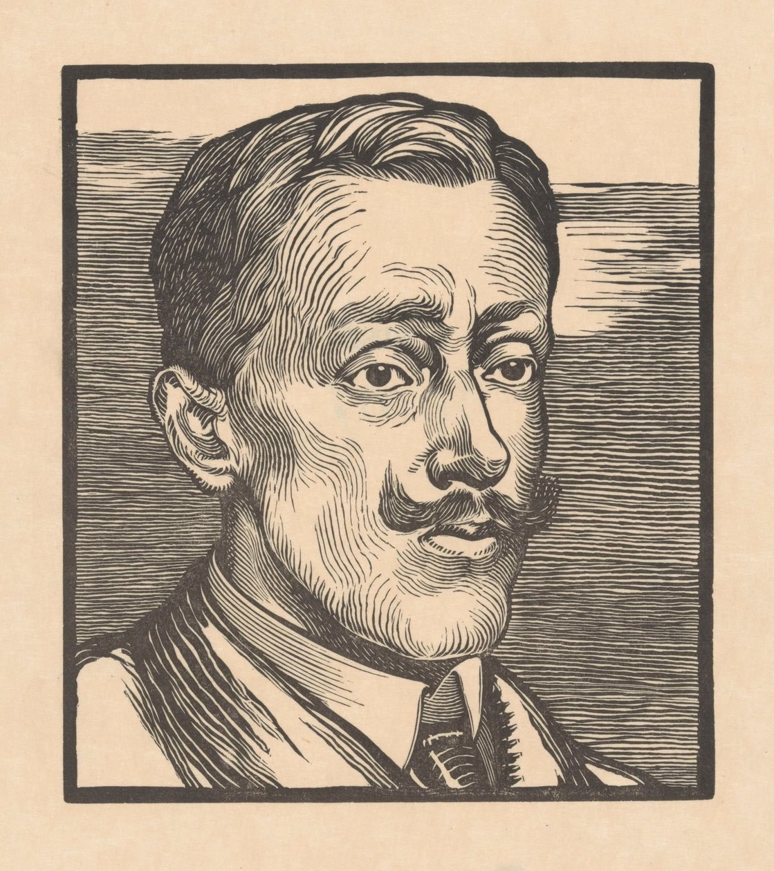 Portret van François Gérard Waller de Johannes Josephus Aarts