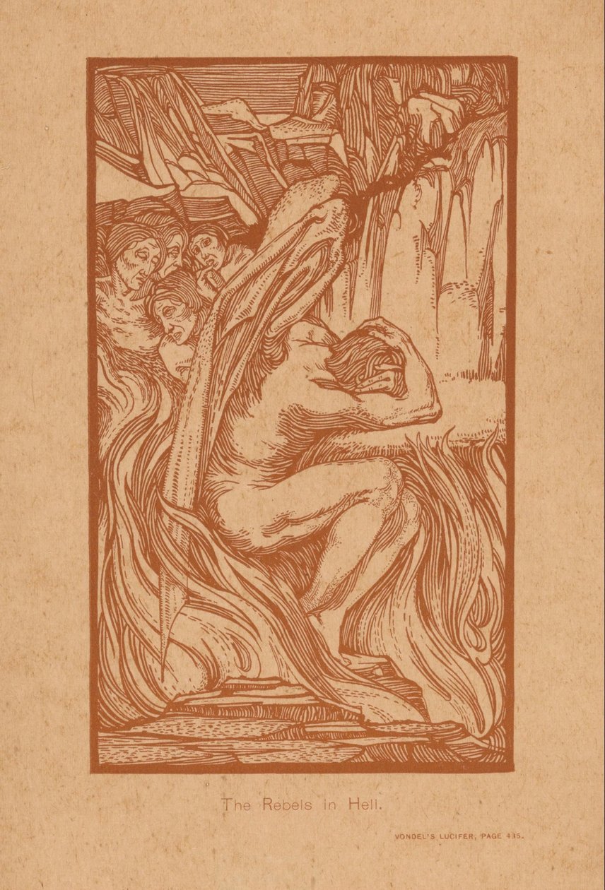 Rebellen in de hel
Os Rebeldes no Inferno (título sobre o objecto) de Johannes Josephus Aarts