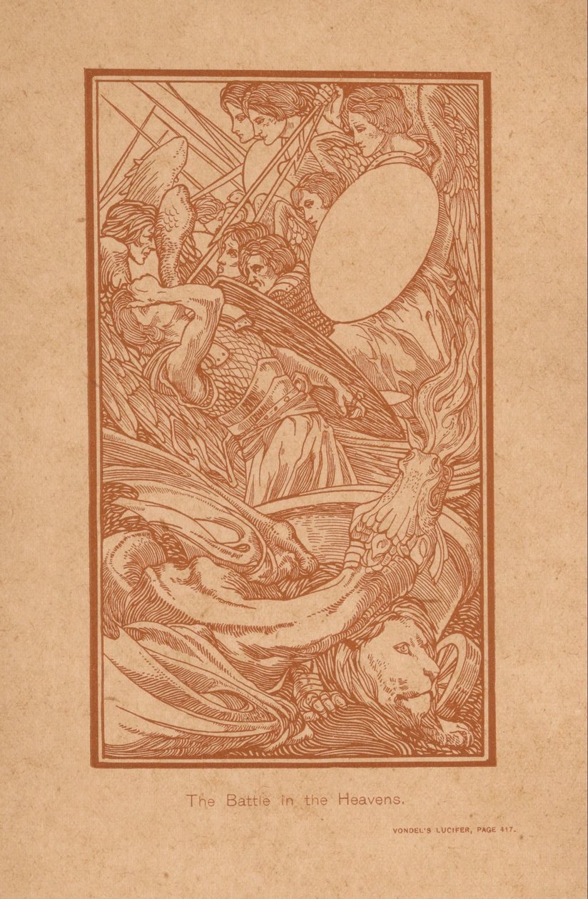 Strijd in de hemel
A Batalha nos Céus (título sobre o objecto) de Johannes Josephus Aarts