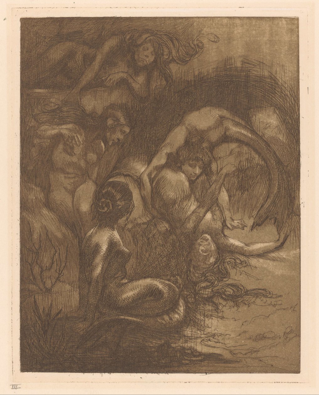 Cinco sereias de Johannes Josephus Aarts