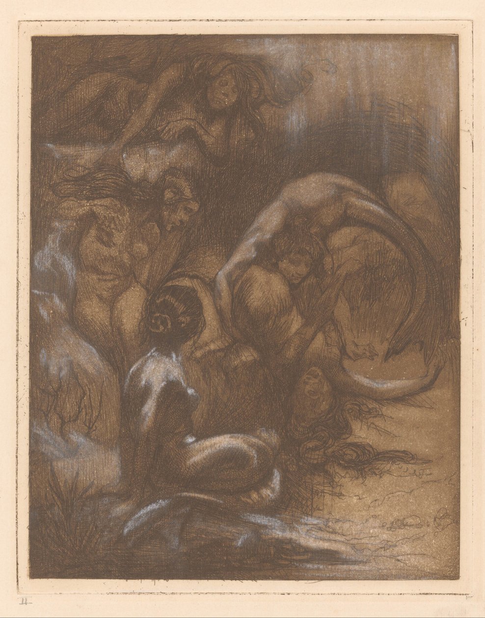 Cinco sereias de Johannes Josephus Aarts