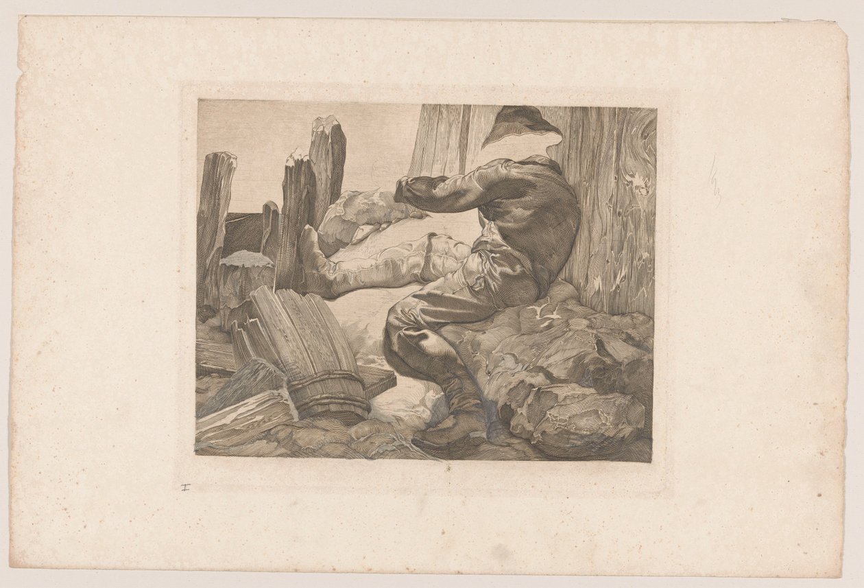 Trabalhador intrometido de Johannes Josephus Aarts
