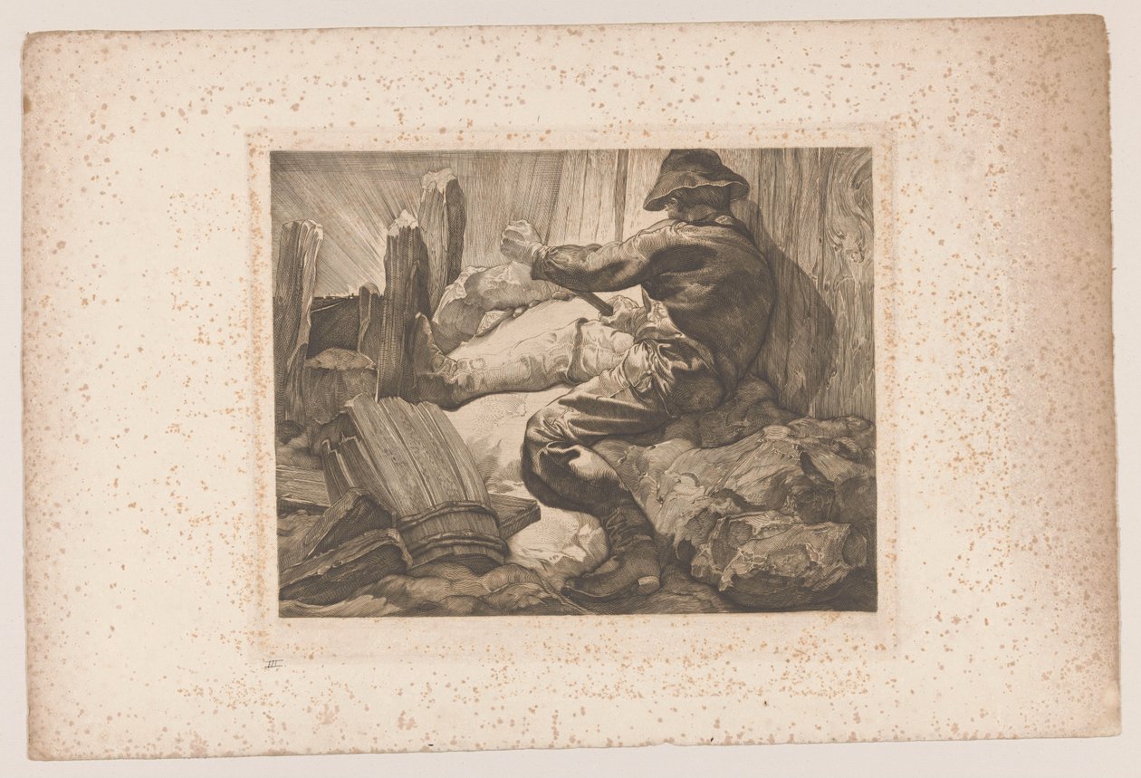 Trabalhador intrometido de Johannes Josephus Aarts