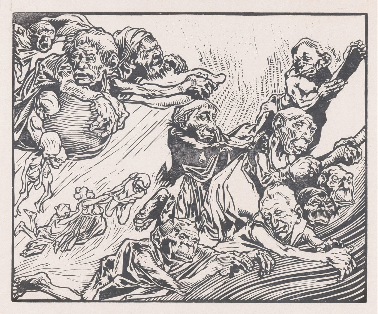 Criaturas de fantasia flutuantes de Johannes Josephus Aarts