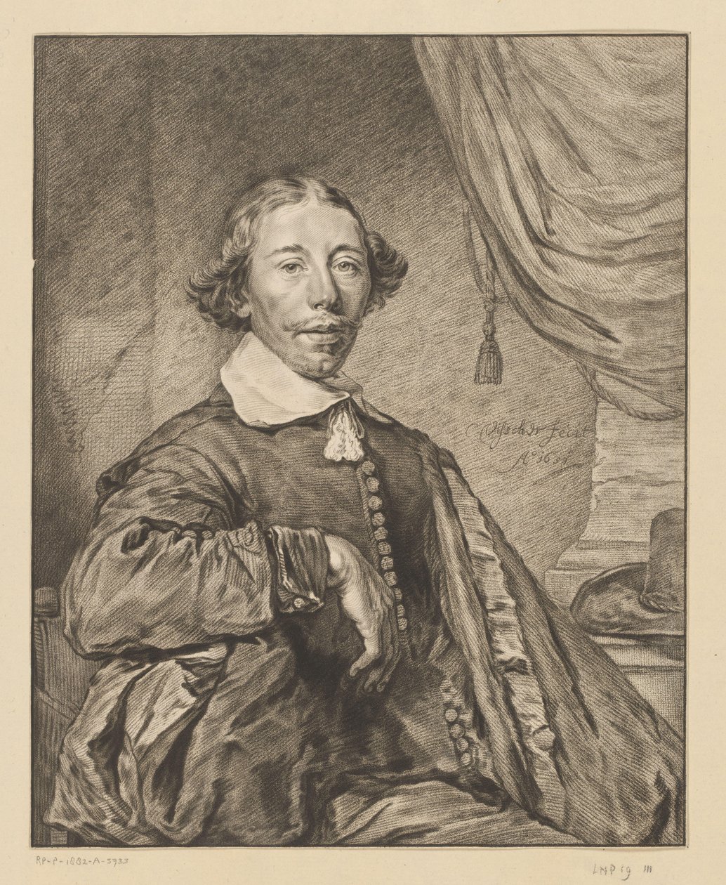 Retrato de um homem de Johannes Kornlein