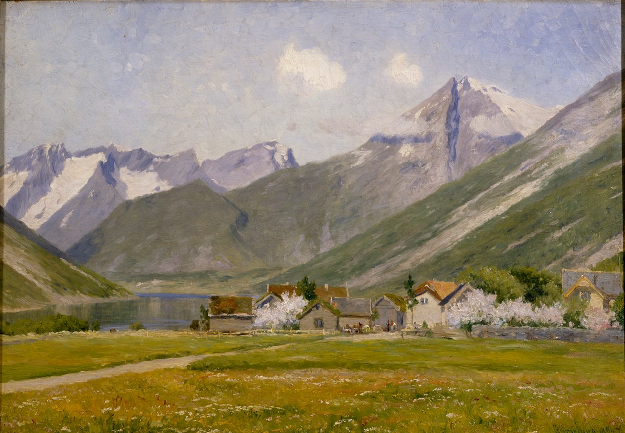 Oeie, Norangsvalley de Johannes Martin Grimelund