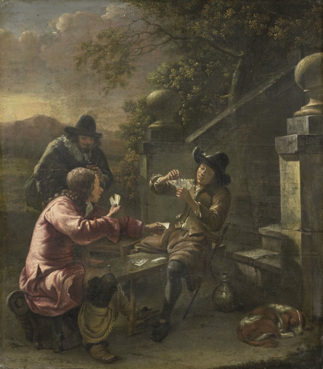 Os jogadores de cartas de Johannes Natus