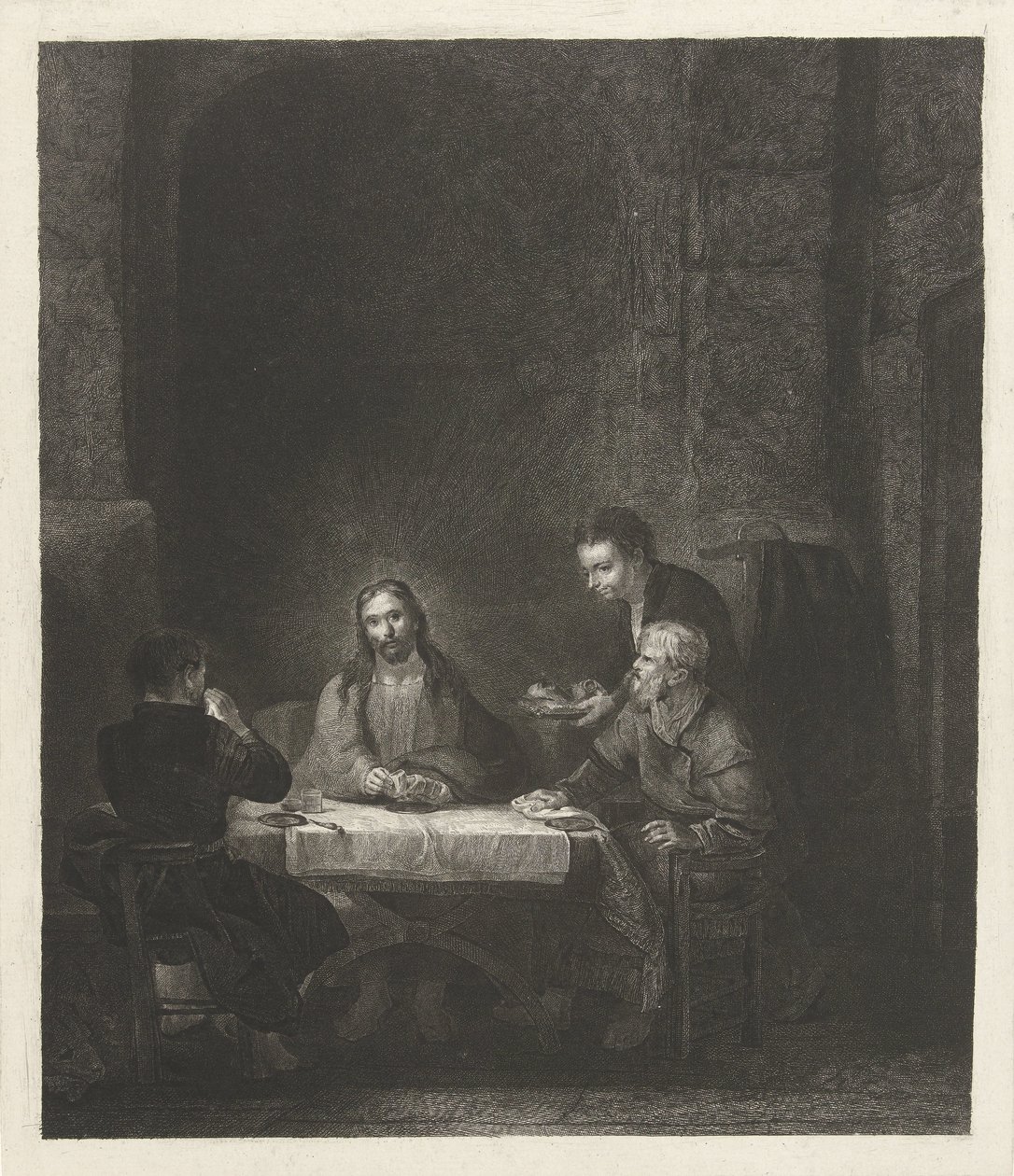 Refeição em Emaús de Johannes Pieter de Frey