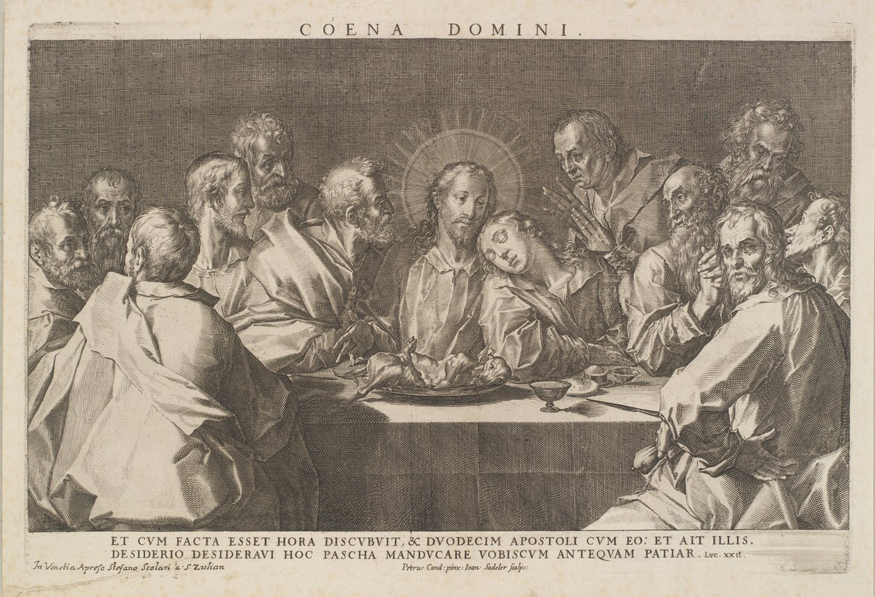 Comunhão de Johannes Sadeler I