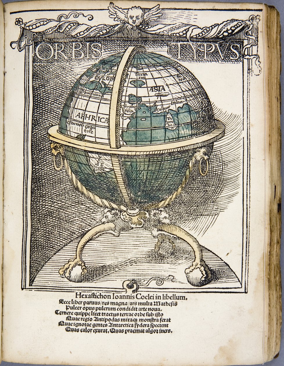 Johann Schöner, Luculentissima quaedam terrae totius descriptio de Johannes Schoner