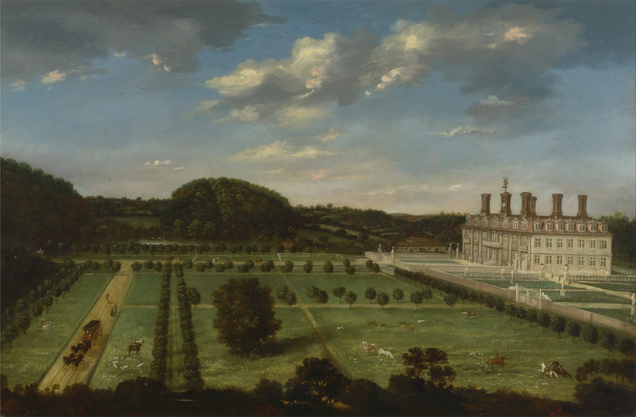 Uma vista de Bayhall, Pembury, Kent de Johannes Siberechts