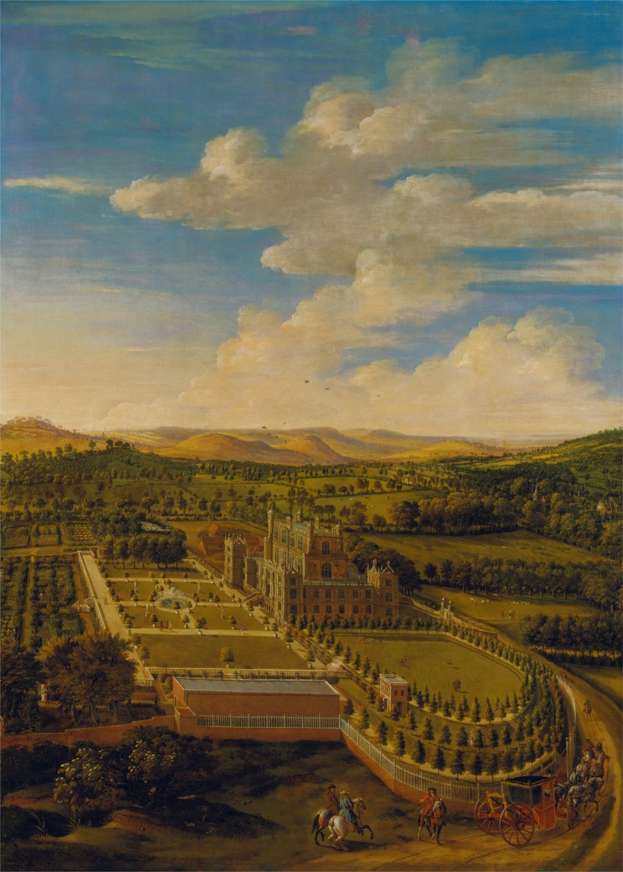 Wollaton Hall e Parque, Nottinghamshire de Johannes Siberechts