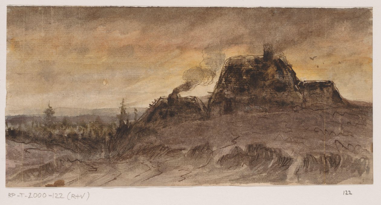 casas de diaristas de Johannes Tavenraat (signed by artist)