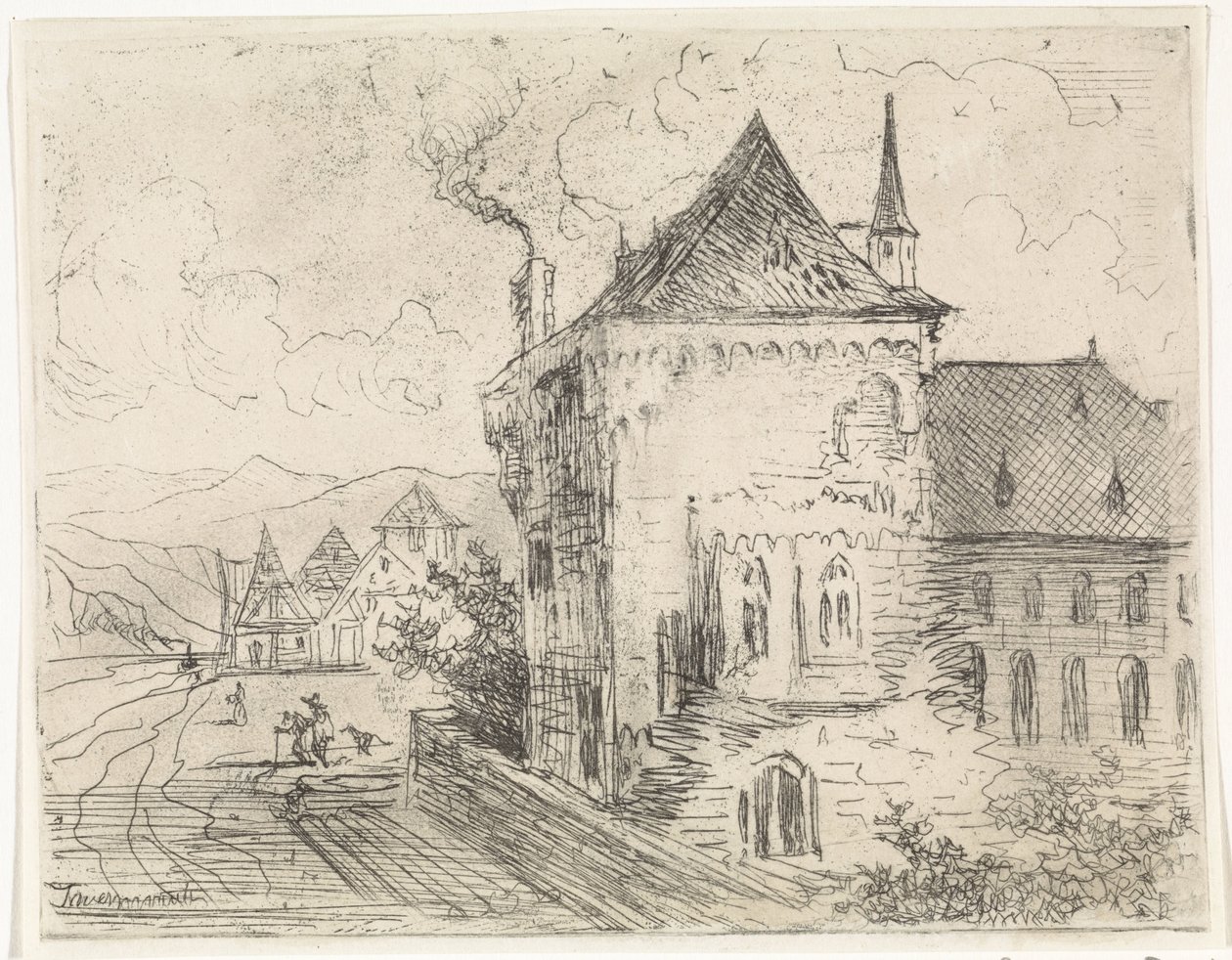 Edifício em Boppard de Johannes Tavenraat