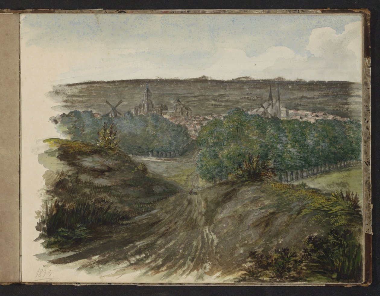 Vista de Cleves de Johannes Tavenraat
