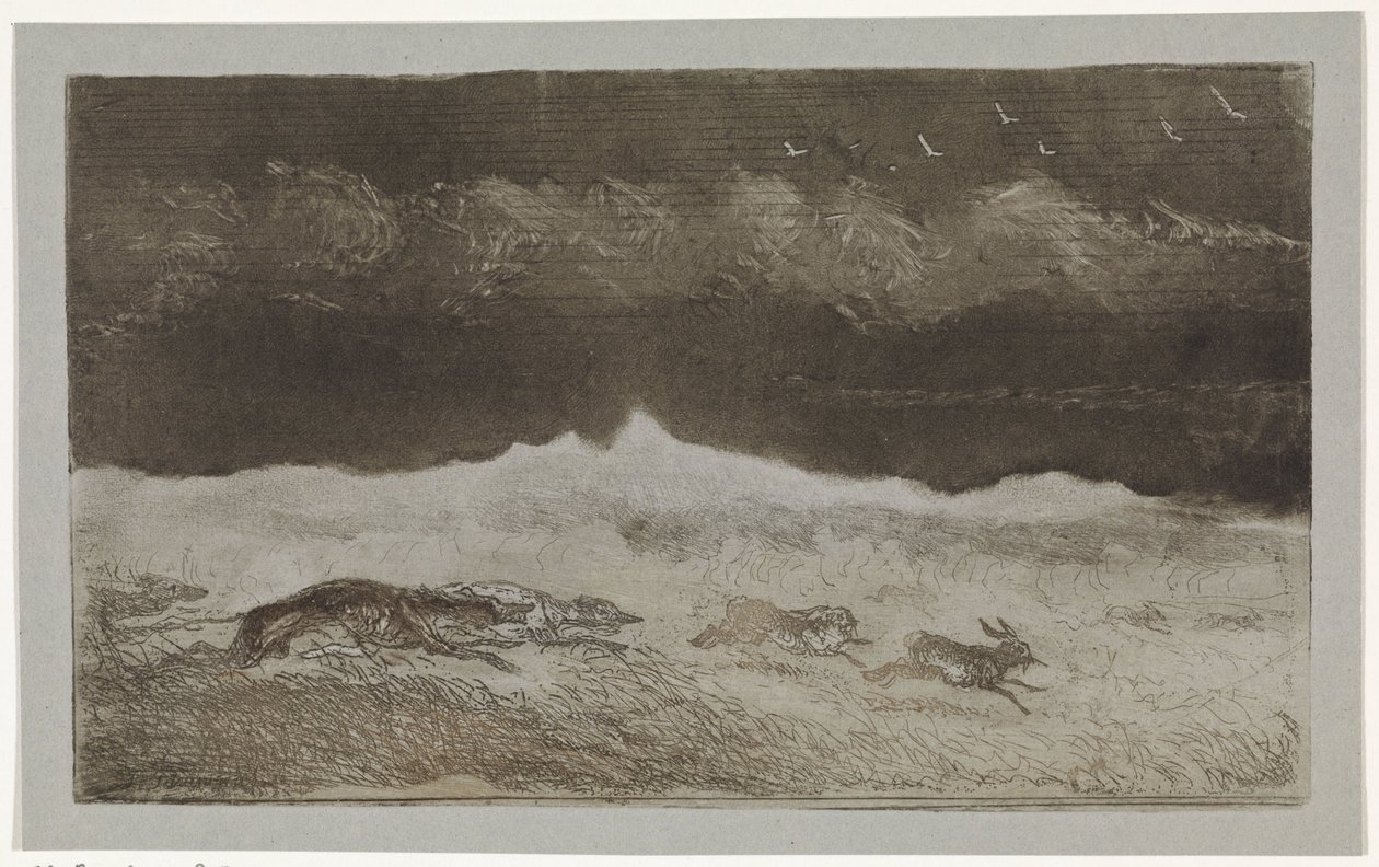 Caça à lebre de Johannes Tavenraat