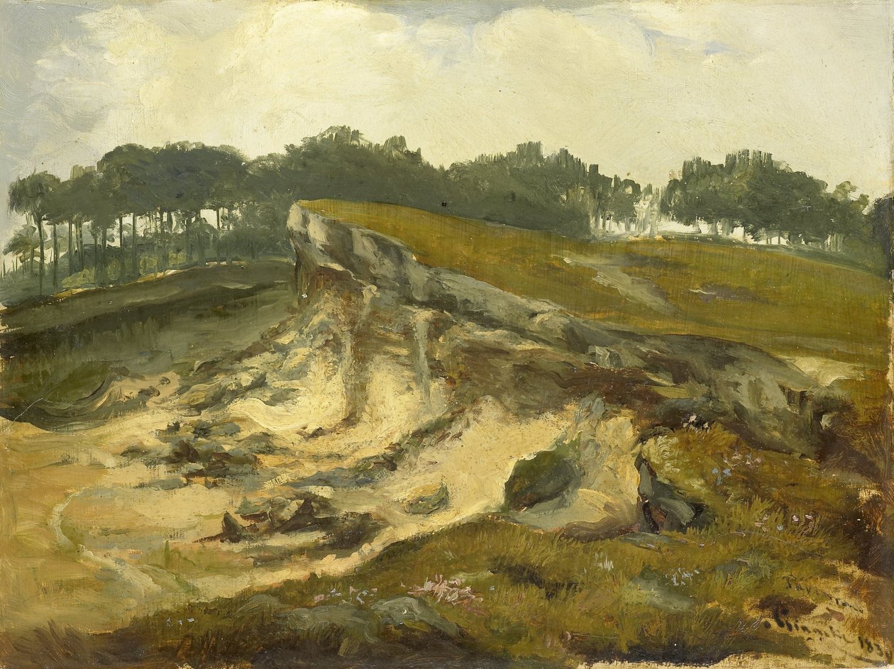 Escavação de areia de Johannes Tavenraat