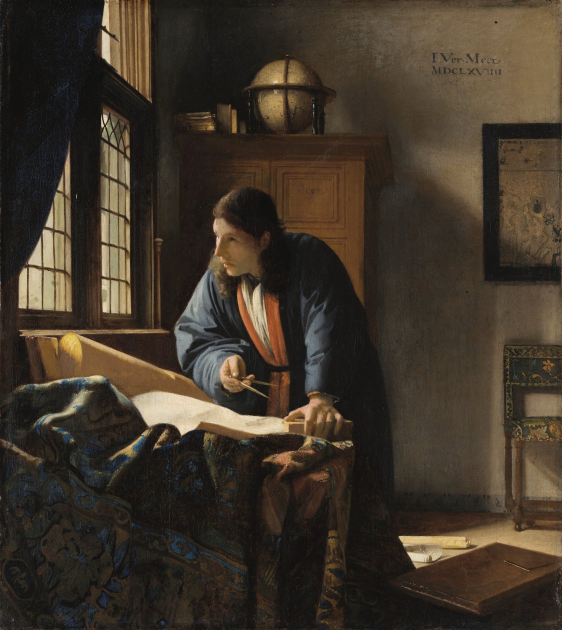 O Geógrafo de Johannes Vermeer
