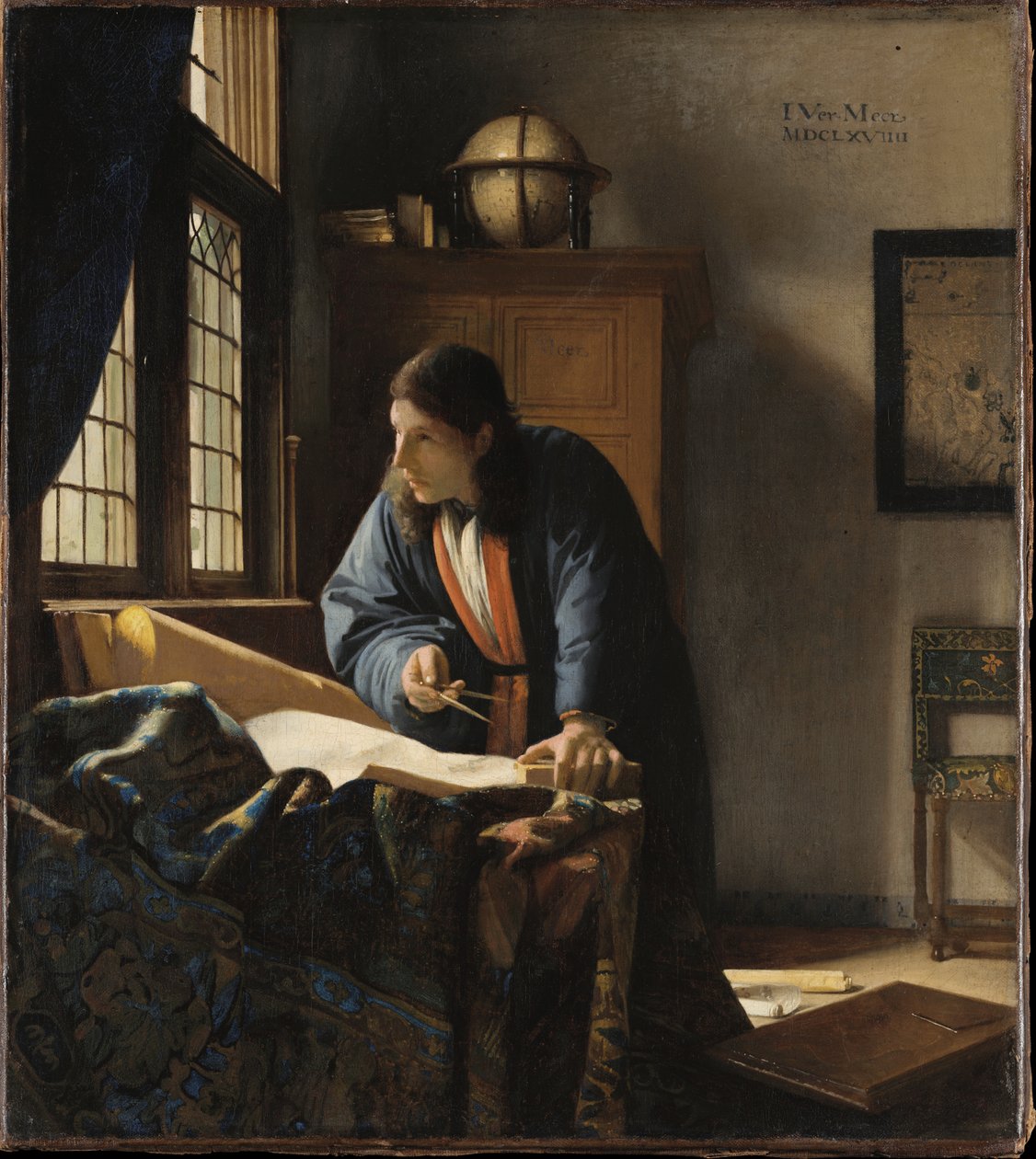 Der Geograph de Johannes Vermeer