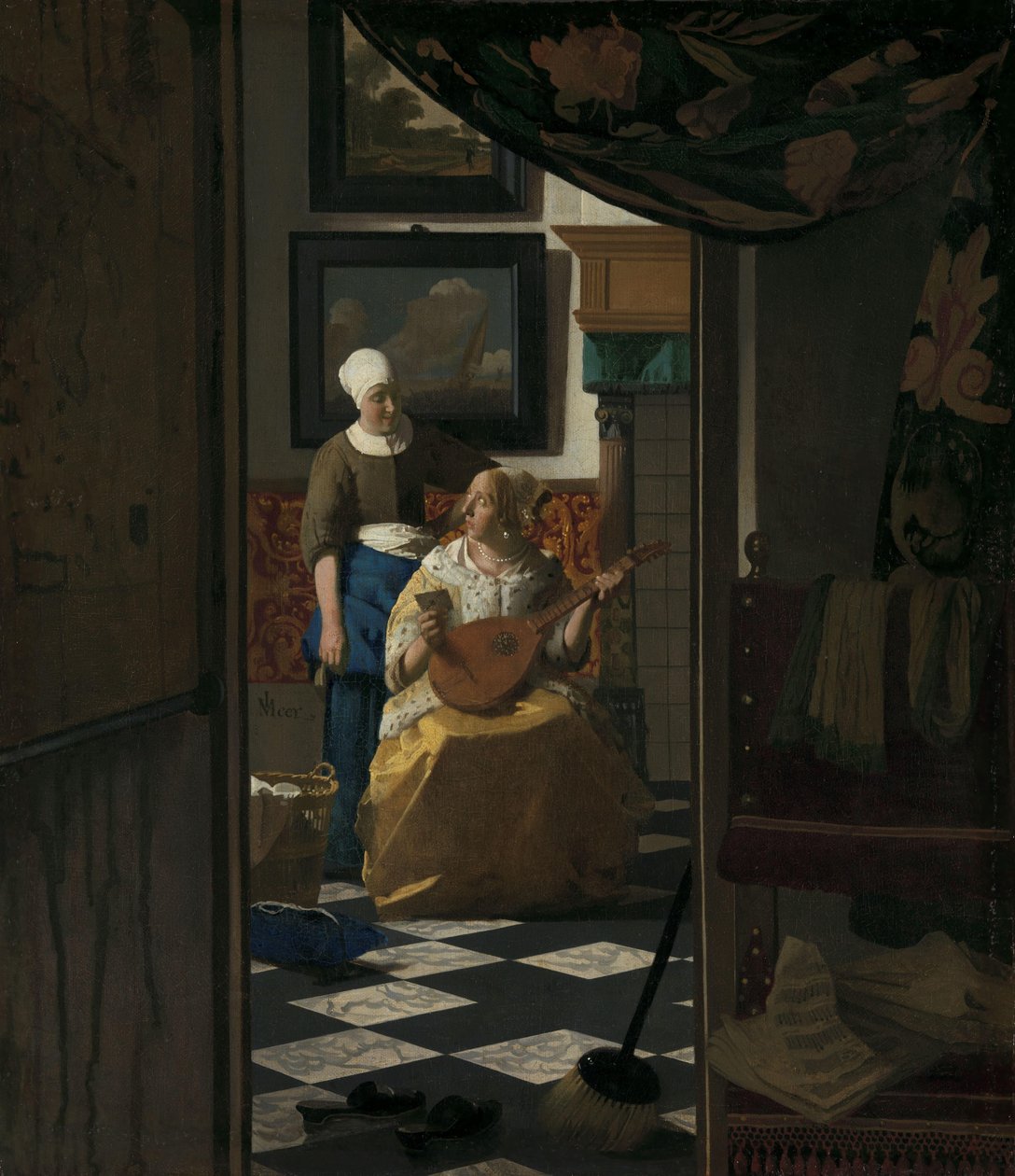 A carta de amor de Johannes Vermeer