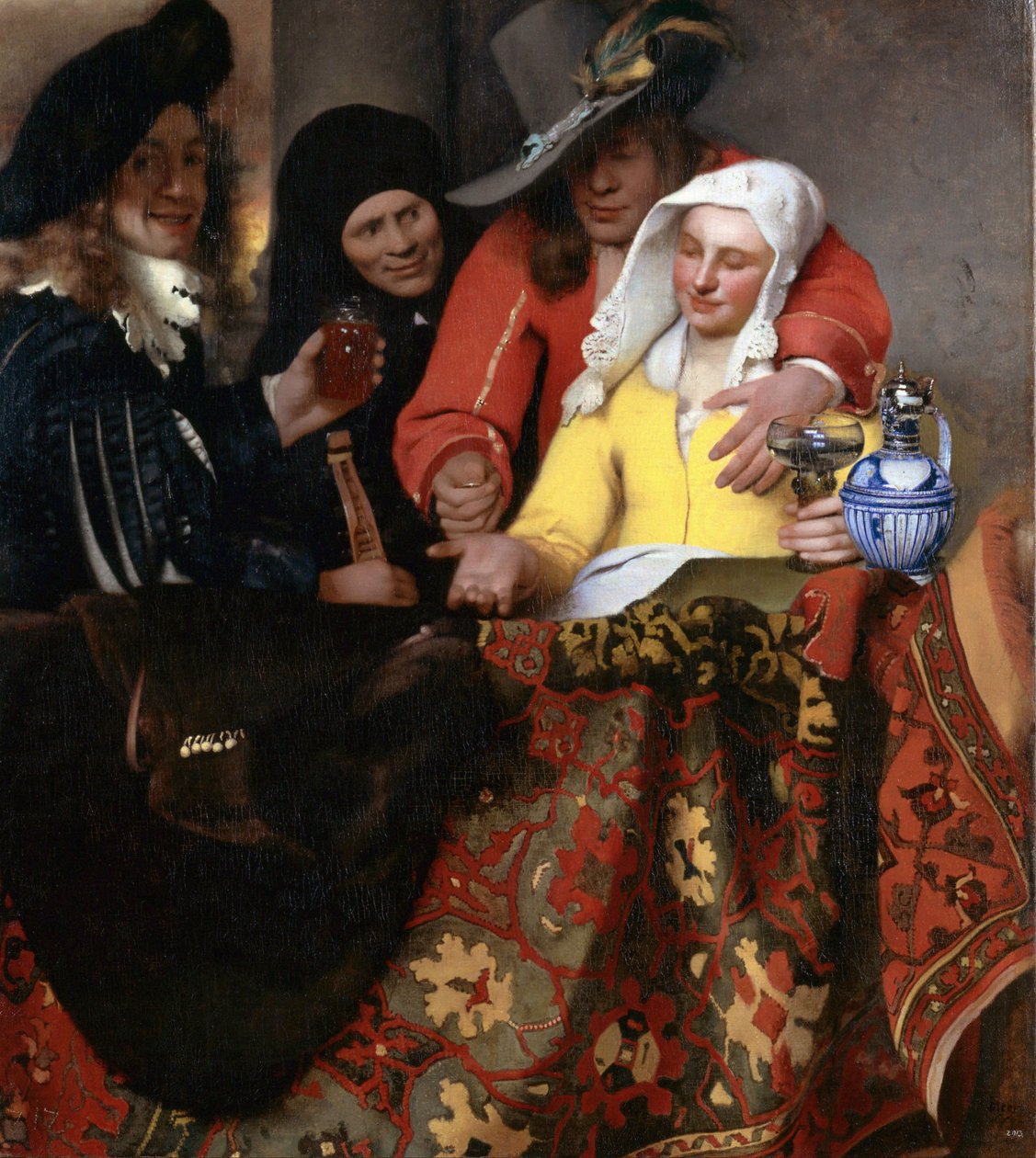 Die Kupplerin de Johannes Vermeer