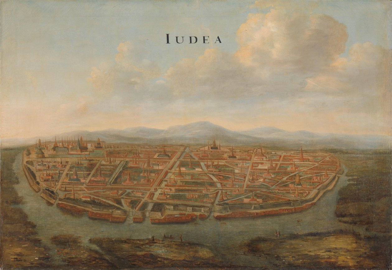 Vista da Judeia, a Capital do Sião
Vista da Judeia (Ayutthaya), a capital do Sião
Iudea (título sobre o objecto) de Johannes Vinckboons (attributed to)