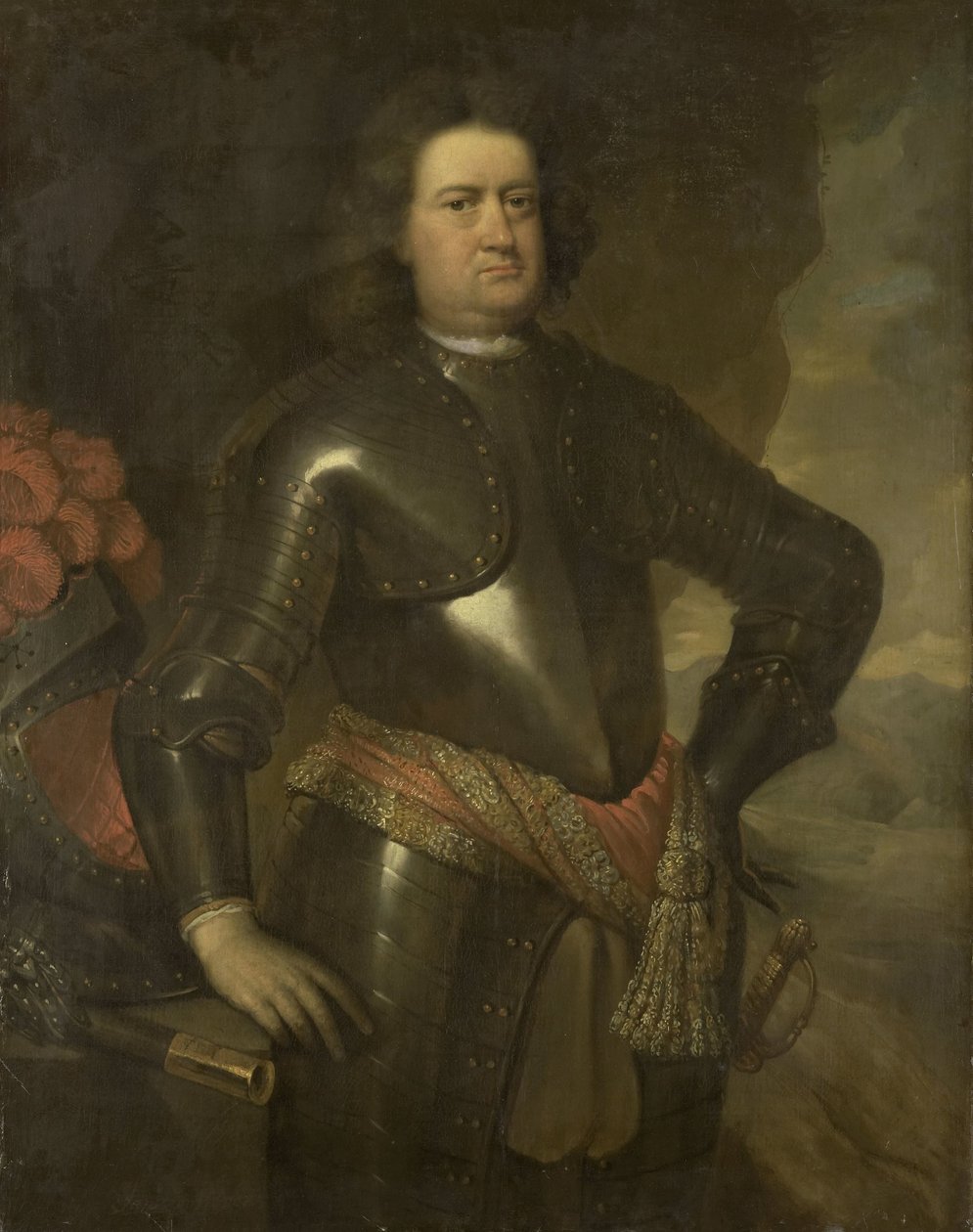 Retrato de um Oficial Militar de Johannes Vollevens (I)