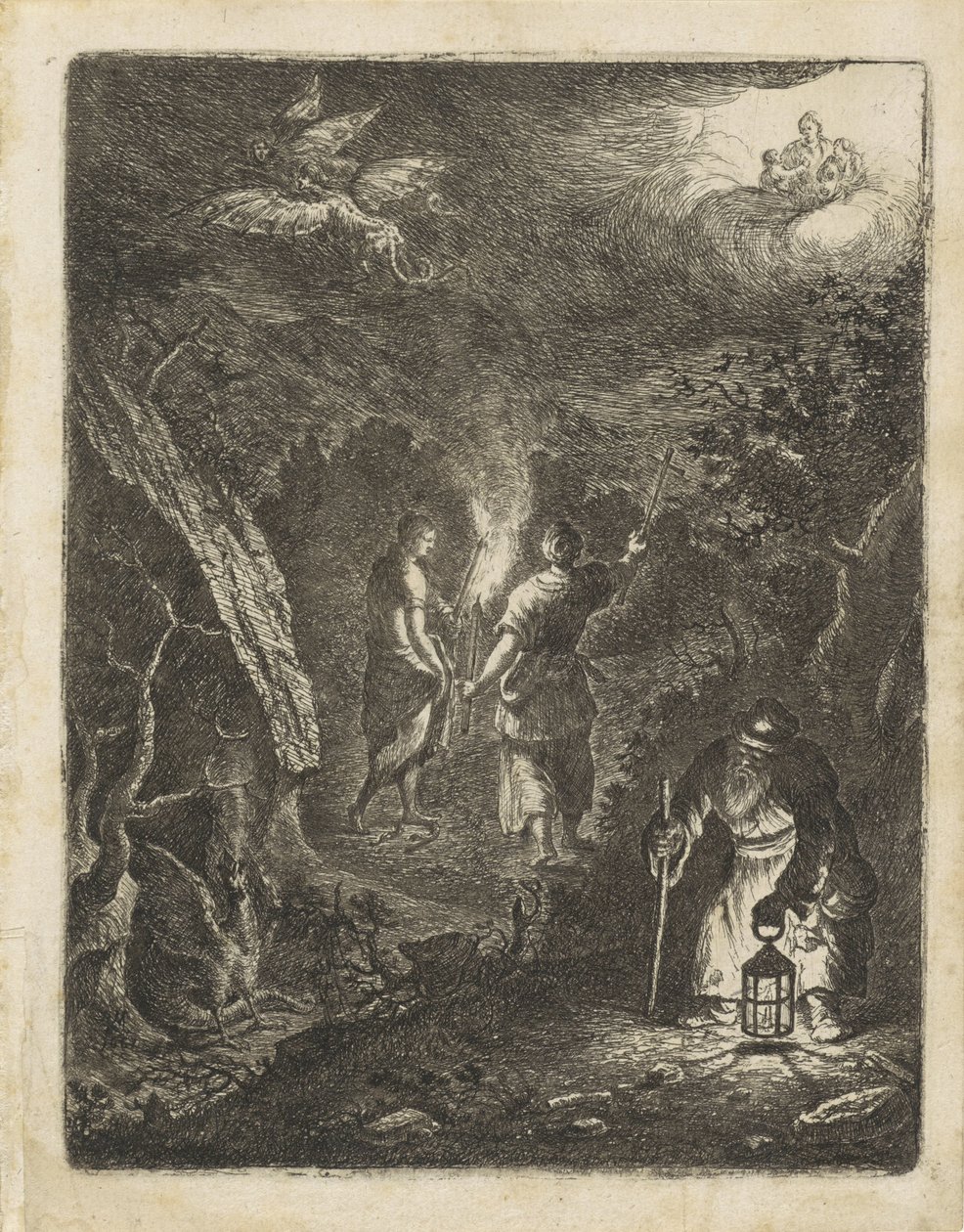 Alegoria do caminho do verdadeiro amor de Johannes Vorsterman
