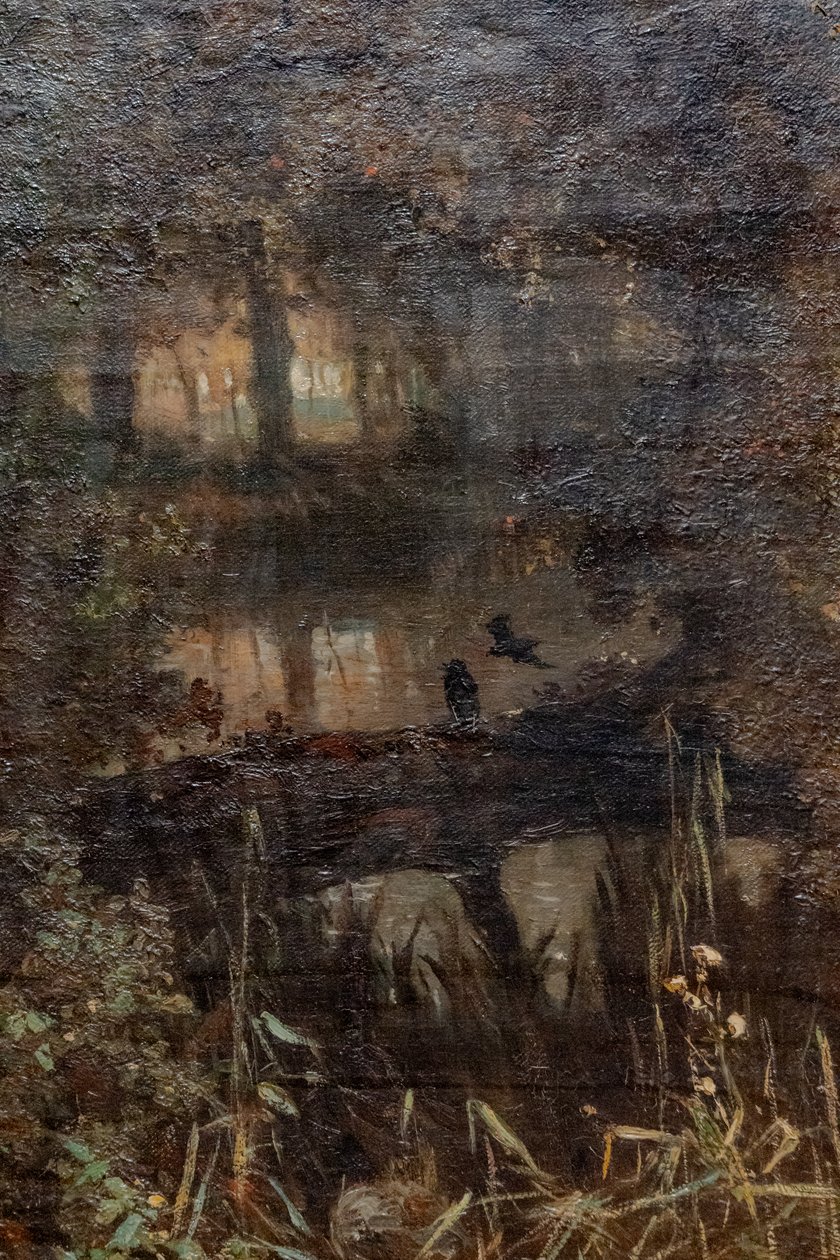 Alemão: Der Teich in Osterbeek O lago em Oosterbeek de Johannes Warnardus Bilders
