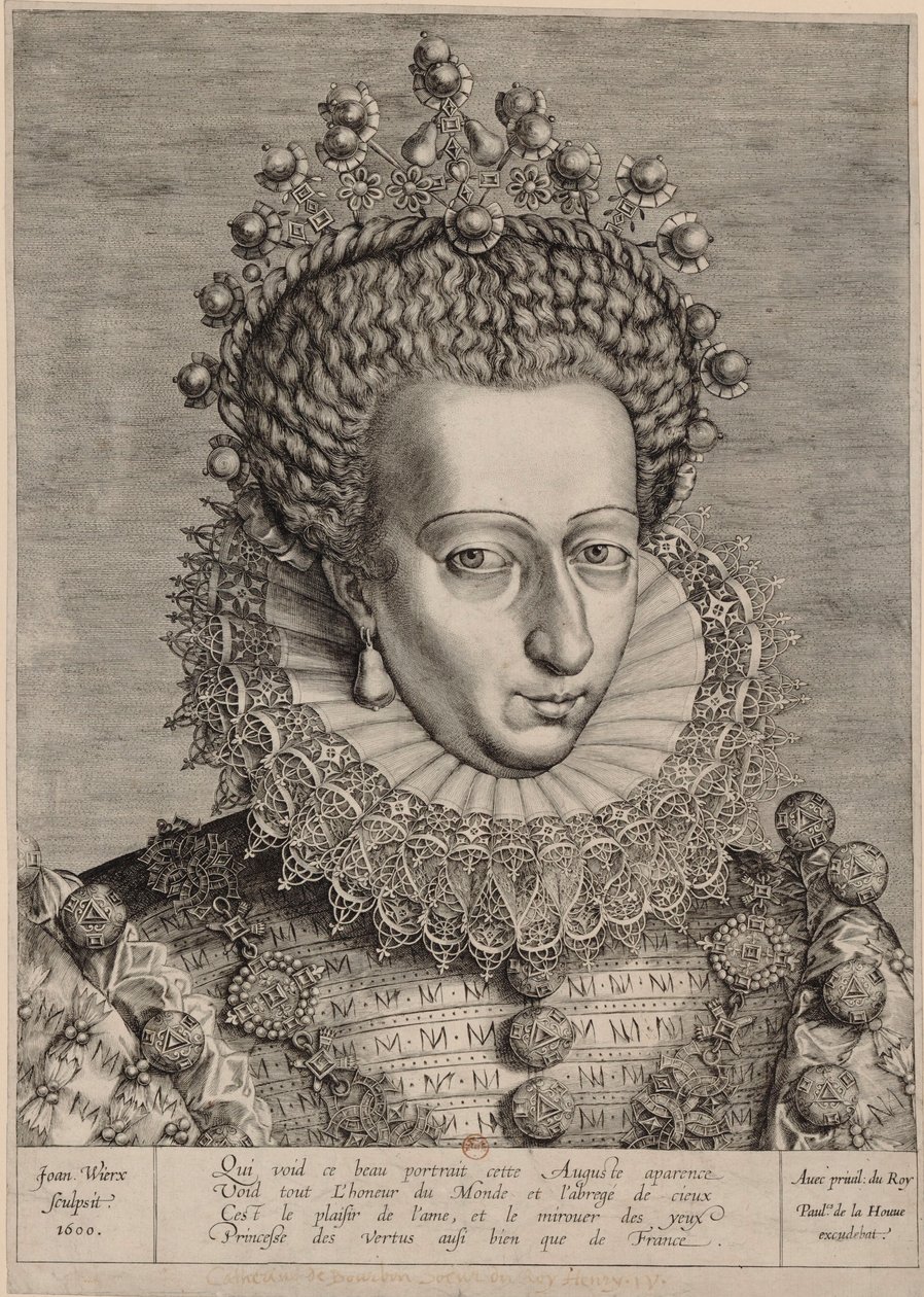 Catarina de Navarra de Johannes Wierix