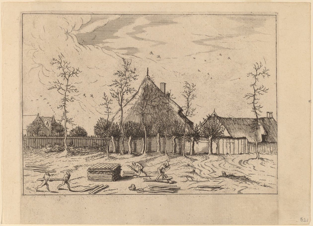 Fazenda de Johannes and Lucas van Doetechum after Master of the Small Landscapes