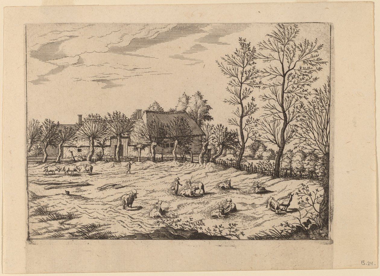 Fazenda de Johannes and Lucas van Doetechum after Master of the Small Landscapes