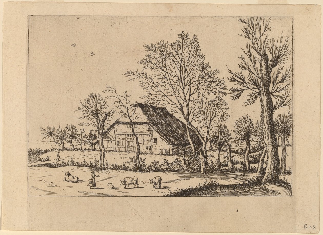 Fazenda de Johannes and Lucas van Doetechum after Master of the Small Landscapes
