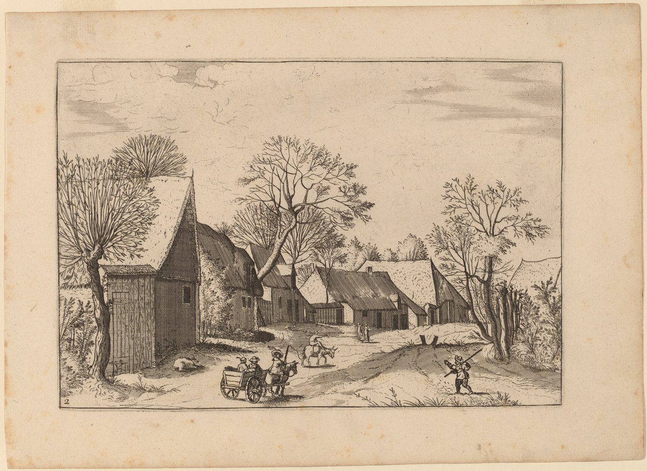 Fazendas e galpões de Johannes and Lucas van Doetechum after Master of the Small Landscapes