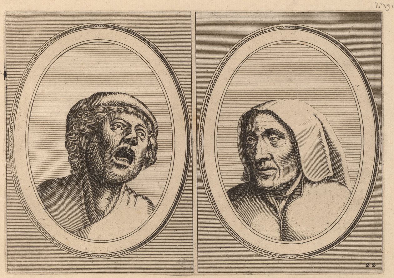 "Hansje Singh em Veldt" e "Blaeuwe Aecht" de Johannes and Lucas van Doetechum after Pieter Bruegel the Elder