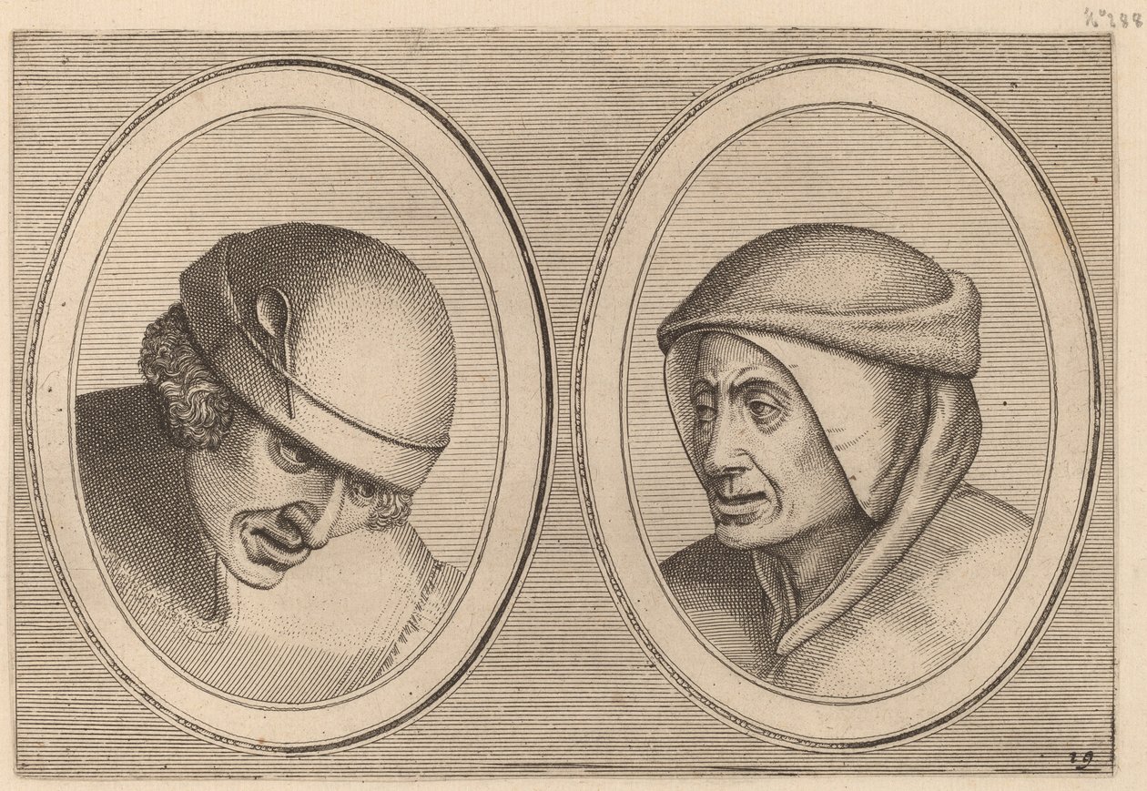 "Houte Klaes" e "Kommer-stoofs" de Johannes and Lucas van Doetechum after Pieter Bruegel the Elder