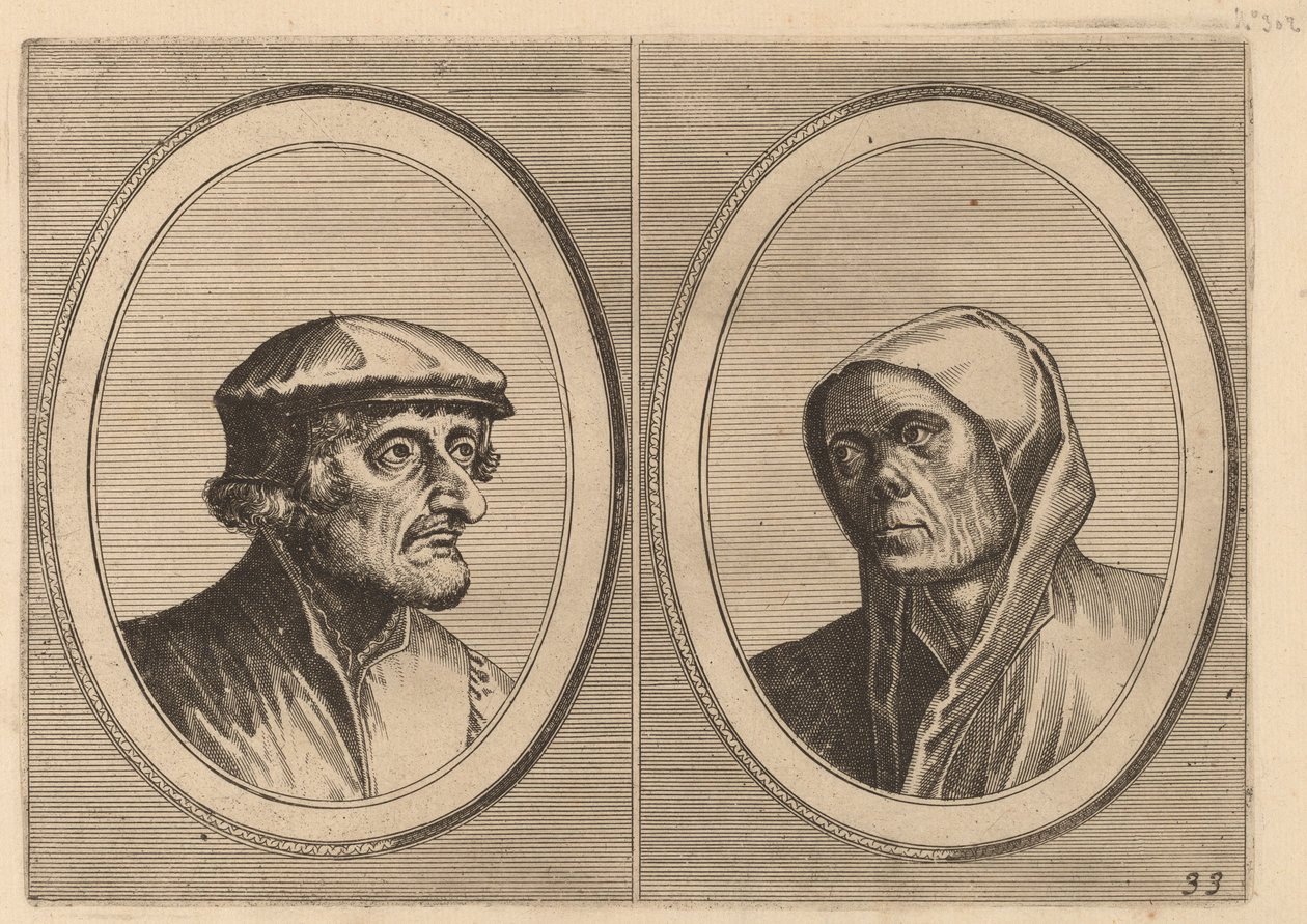 "Voorsichtighe Krijn" e "Broentje Spaer-pots" de Johannes and Lucas van Doetechum after Pieter Bruegel the Elder