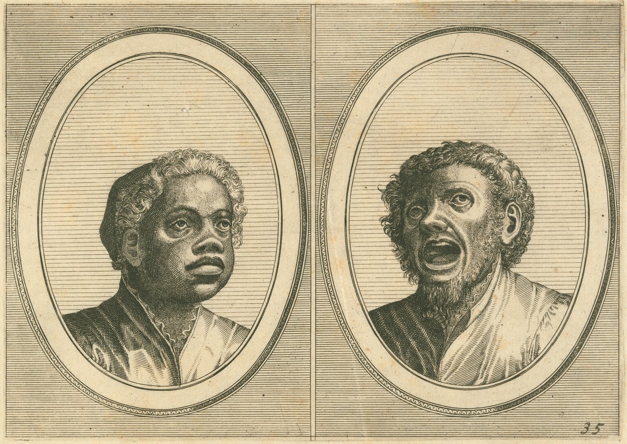 "t Moye Molletje" e "Melis Bocke-baert" de Johannes and Lucas van Doetechum after Pieter Bruegel the Elder