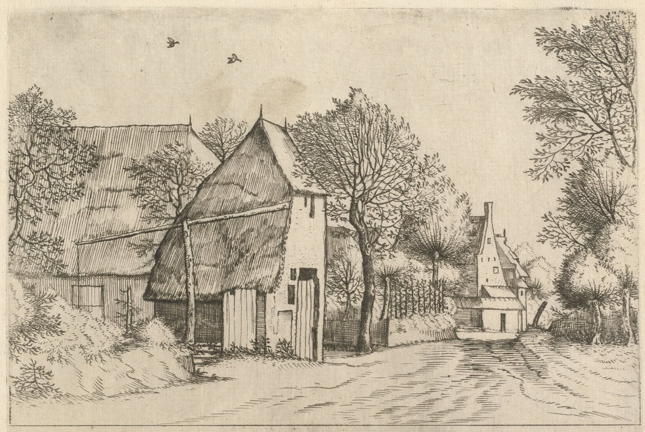 Estrada da Vila com Poço de Johannes and Lucas van Doetechum after the Master of the Small Landscapes
