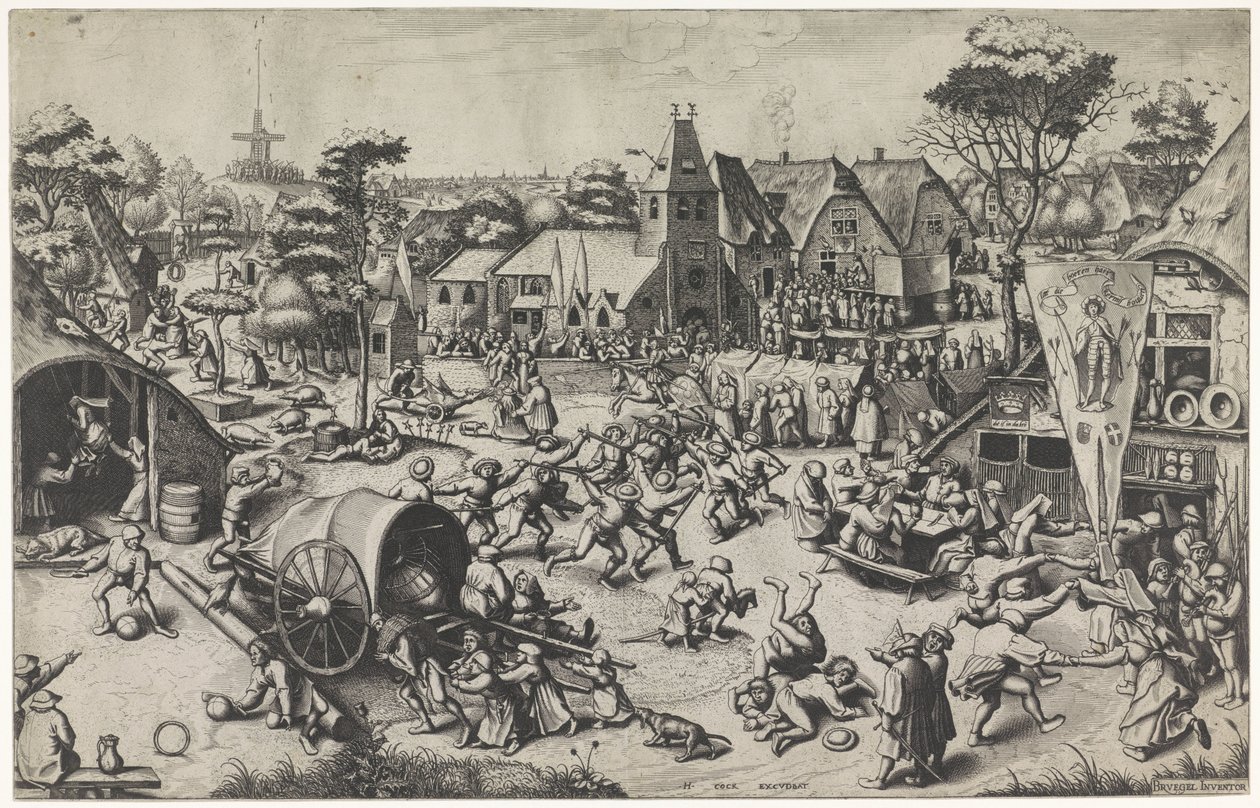 Feira de São Jorge de Johannes of Lucas van Doetechum