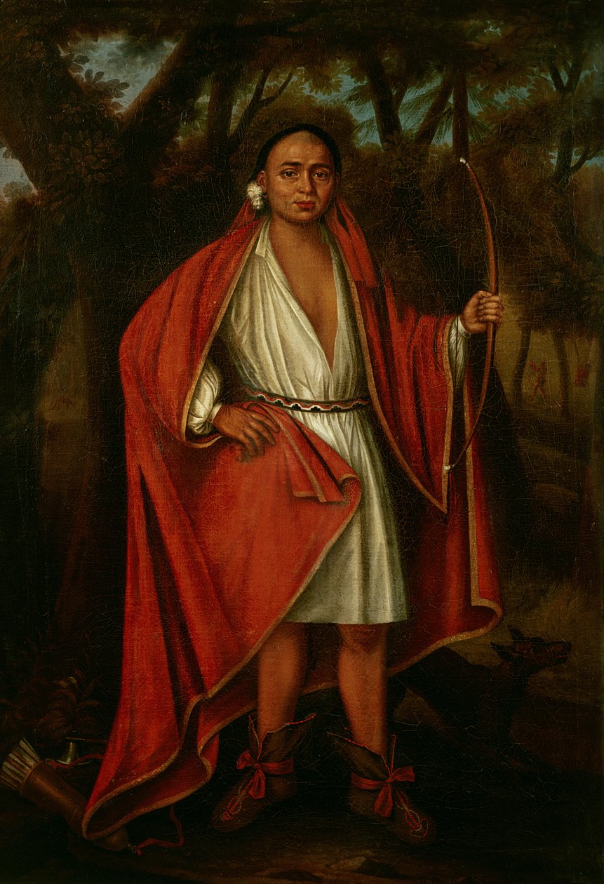 Não Nee Yeath Tan não Ton, rei do Generath, 1710 de Johannes or Jan Verelst