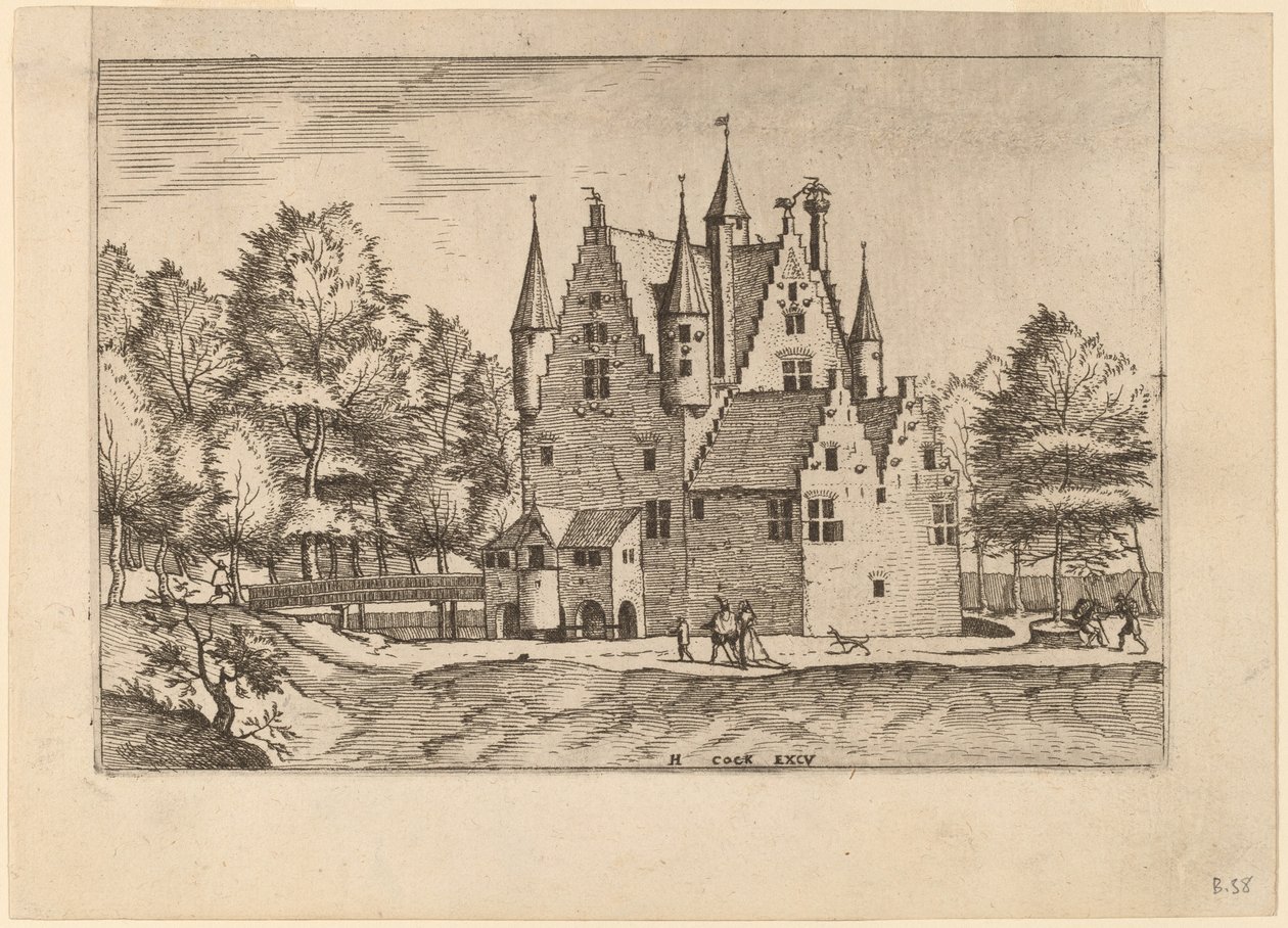 Castelo de Johannes van Doetechum, the Elder and Lucas