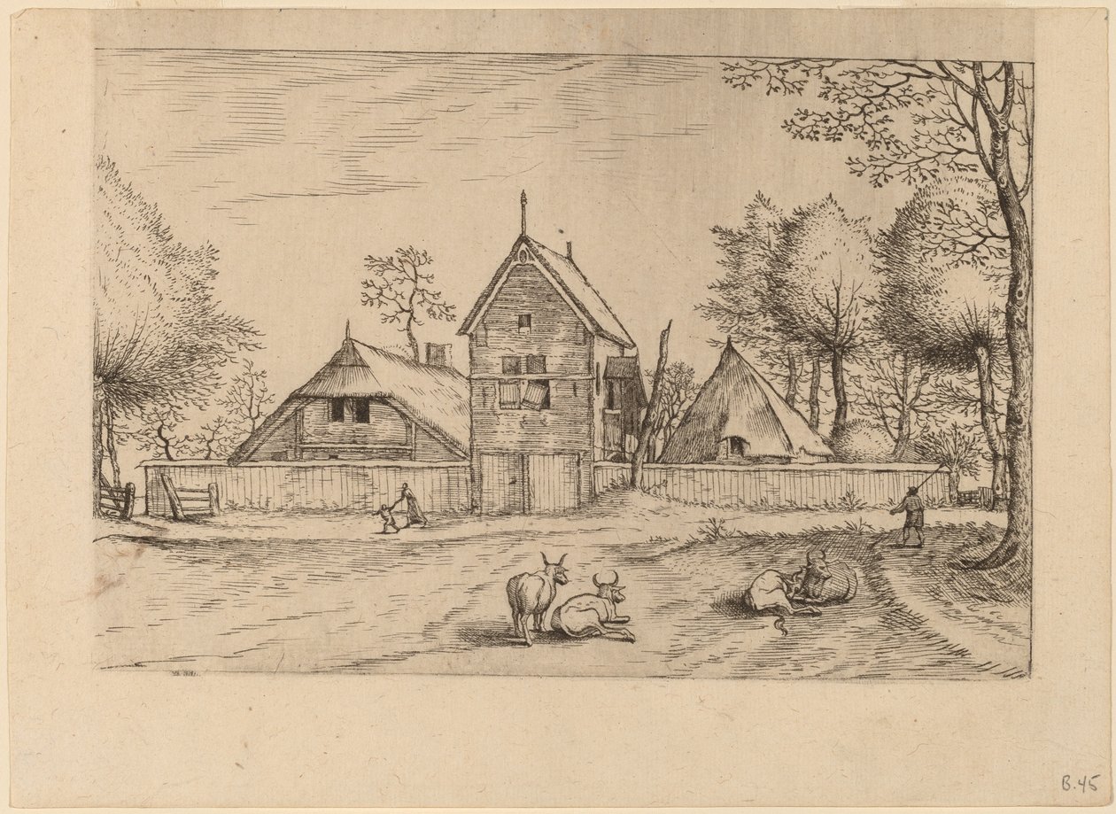 Fazenda de Johannes van Doetechum, the Elder and Lucas