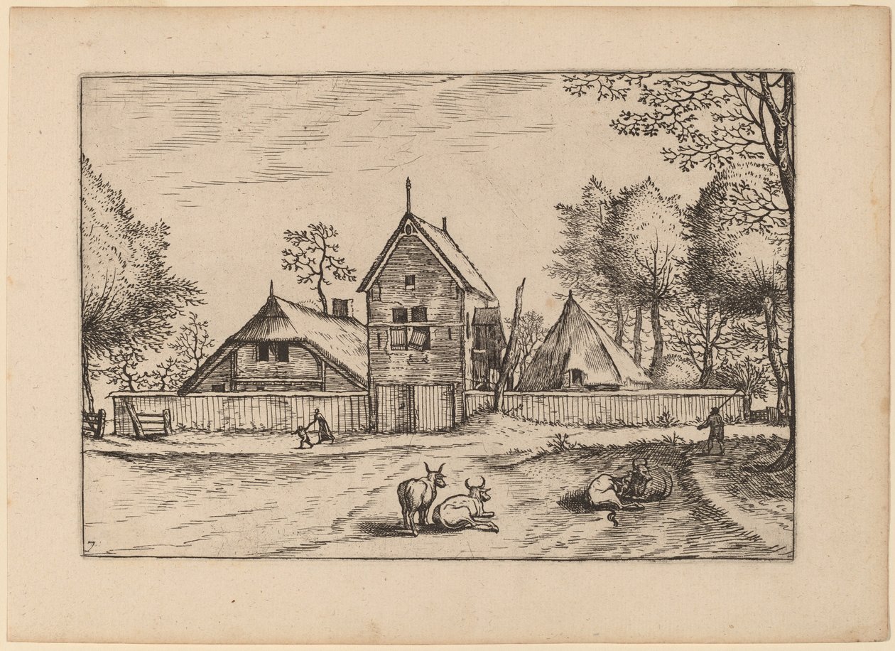 Fazenda de Johannes van Doetechum, the Elder and Lucas